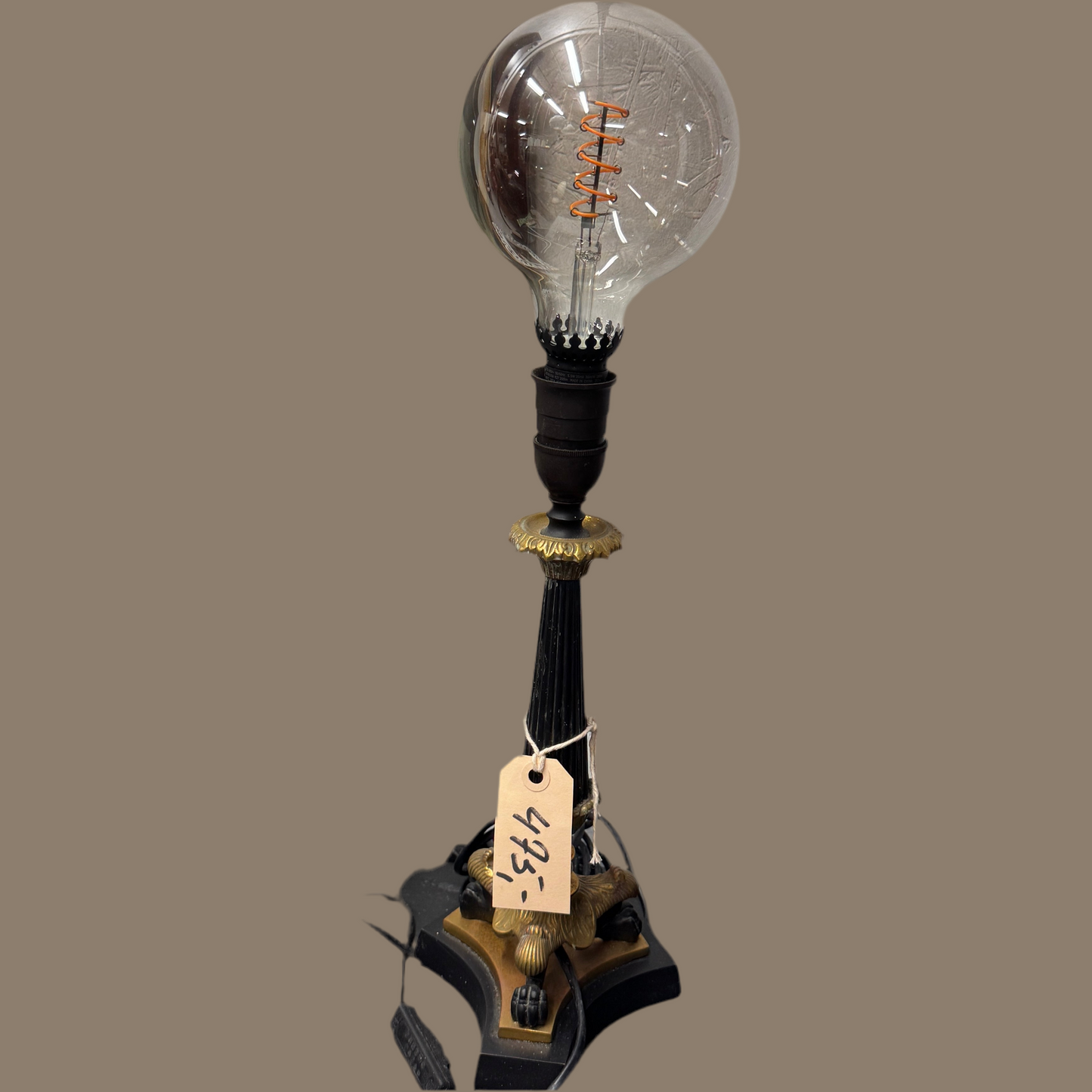 Bord lampe messing