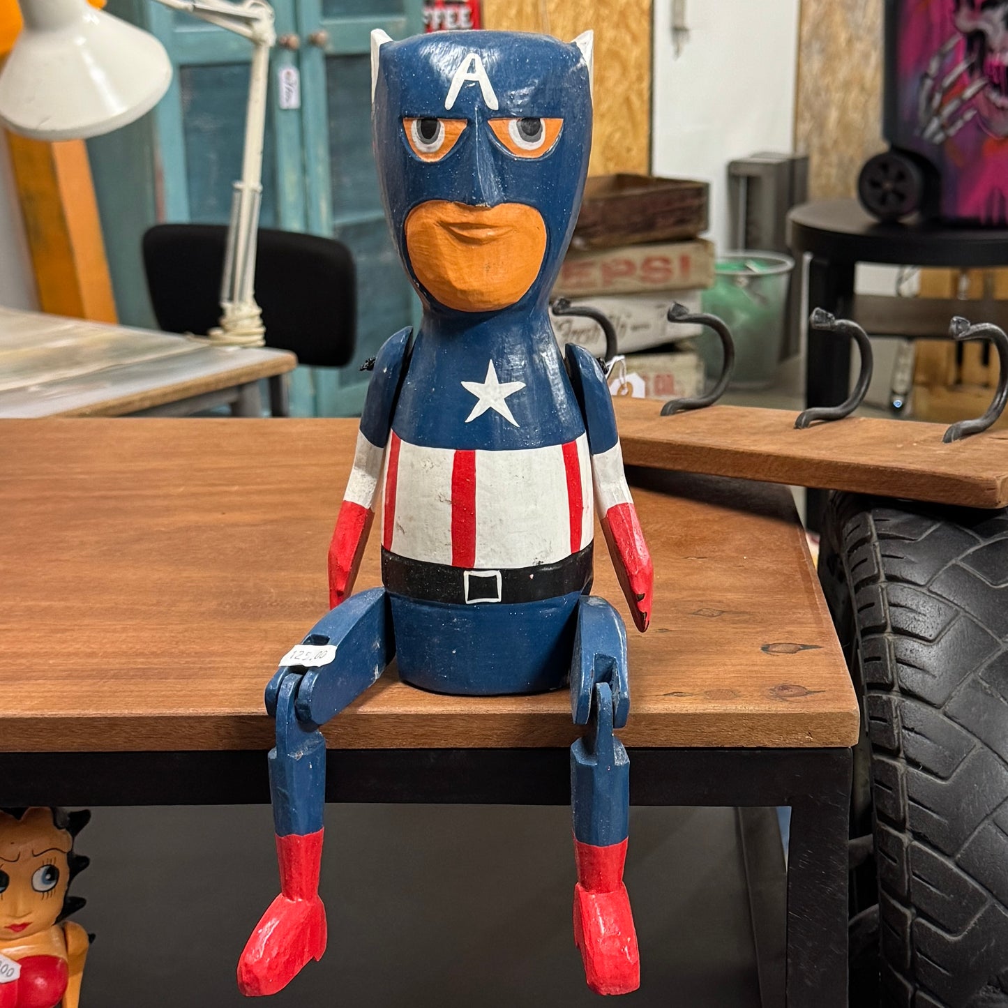 Captain Amerika trædukke