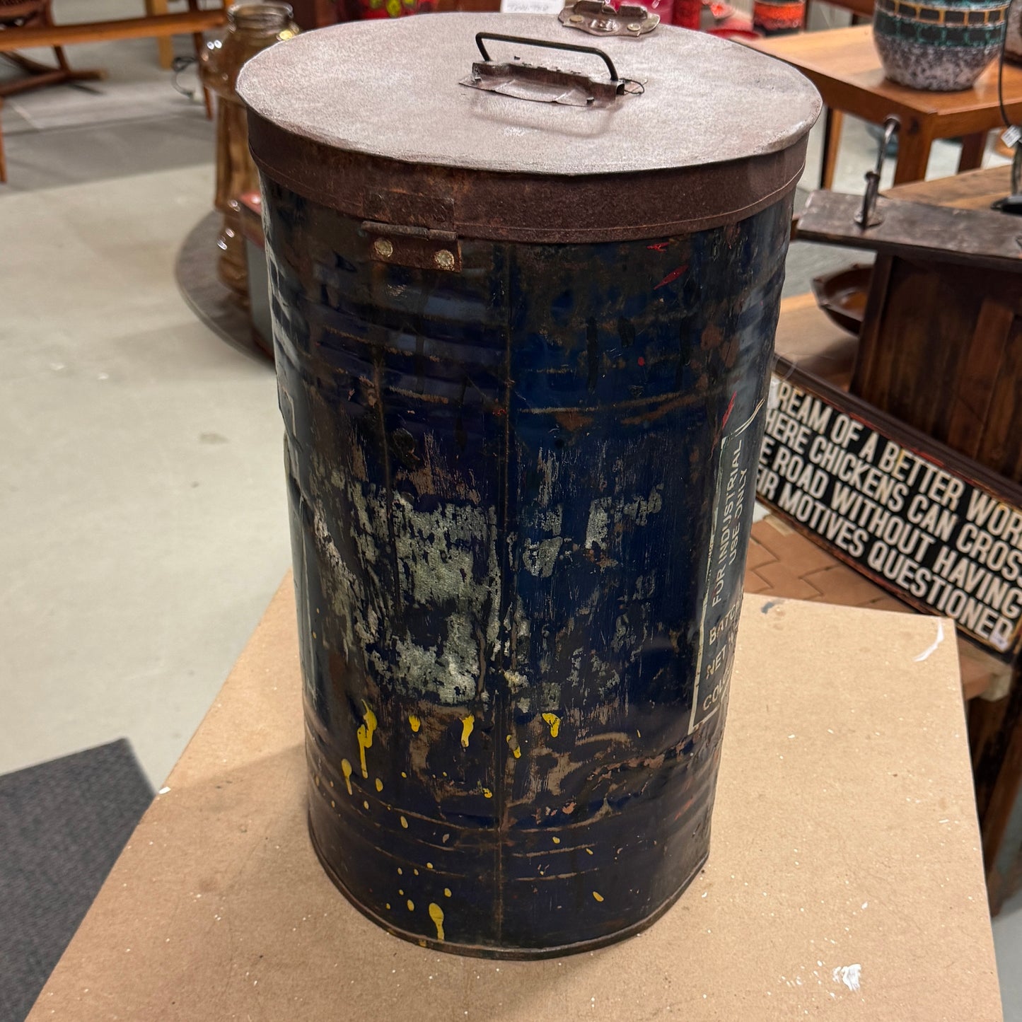 Rustik beholder (spand) upcycled