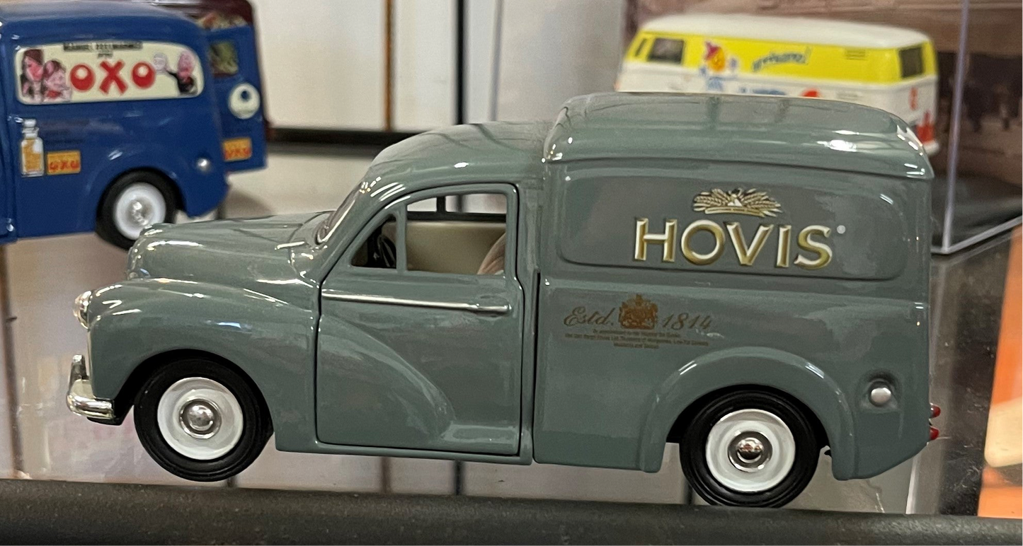 Grå Morris Minor model bil