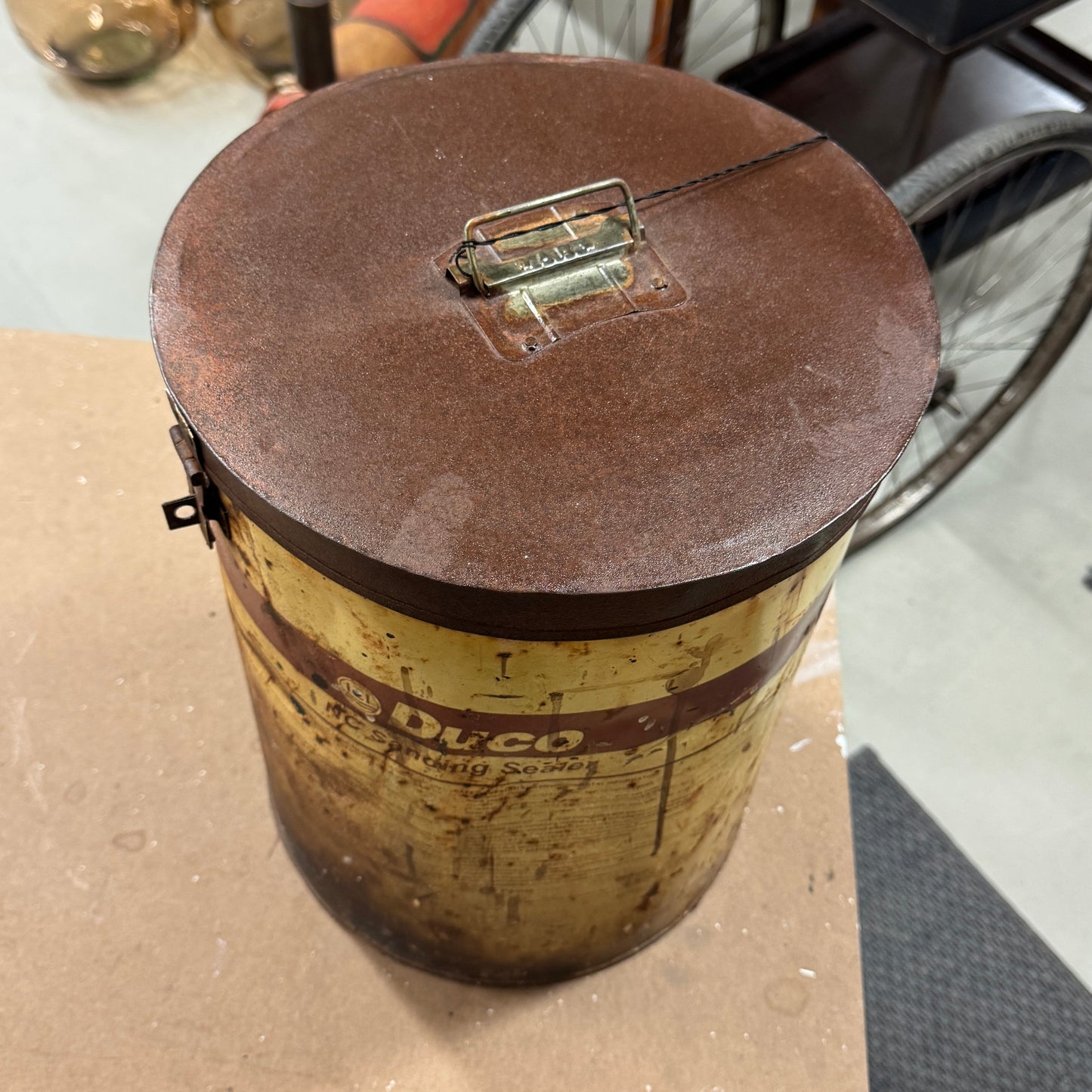 Rustik beholder( spand) upcycled