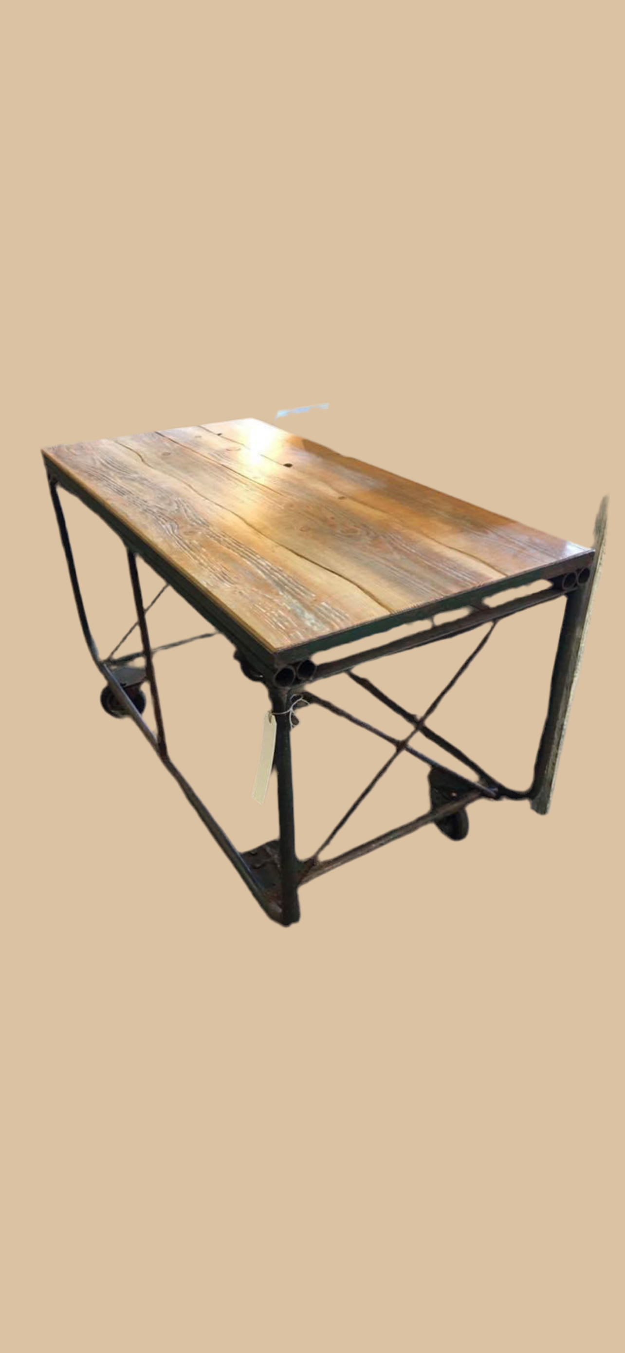 Industri bord med hjul