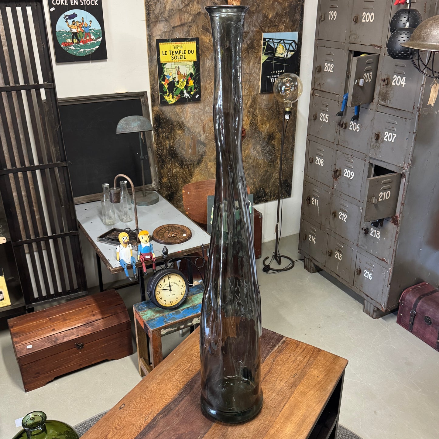 Glas vase up cycling