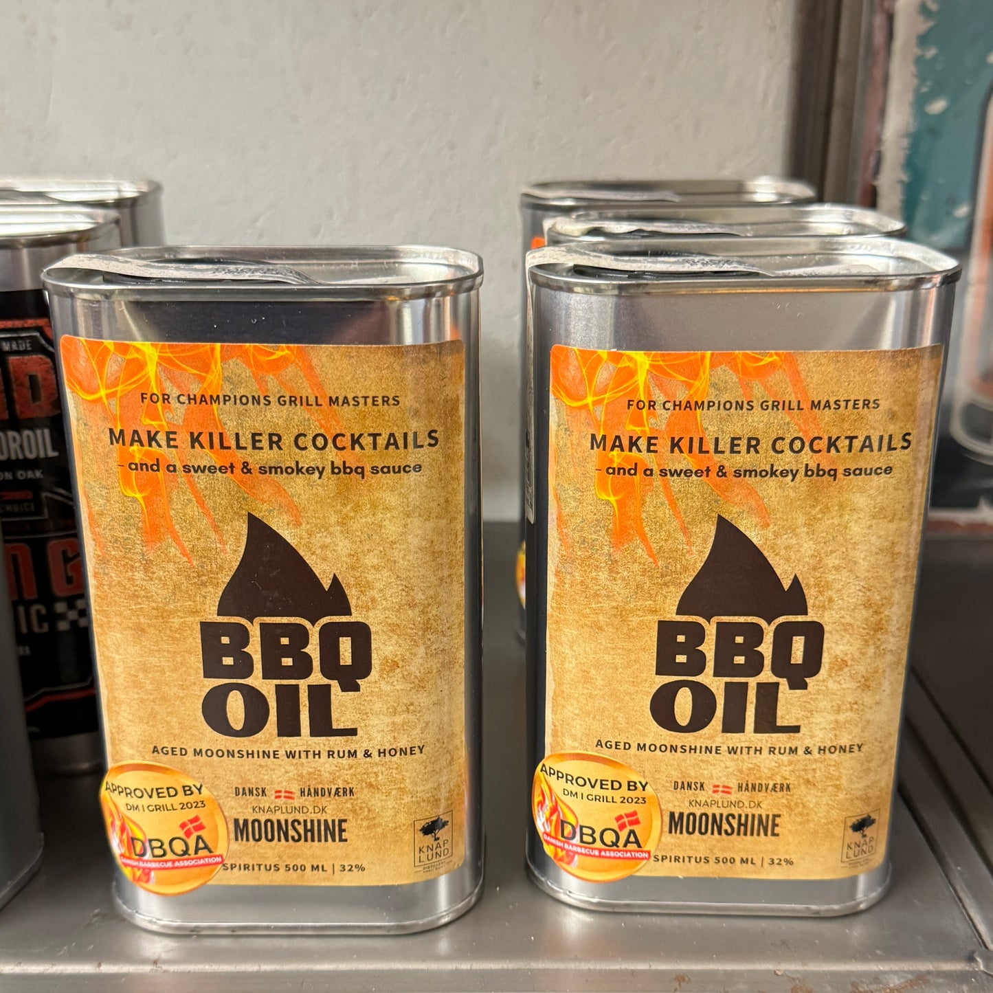 Moonshine BBQ Oil