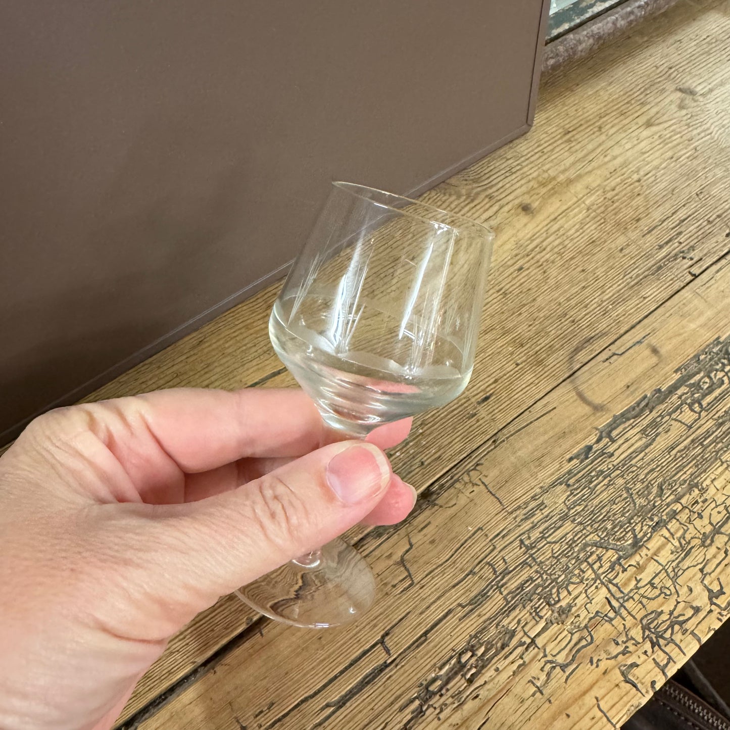 Alster snapsglas 6 stk - mundblæst håndslebet