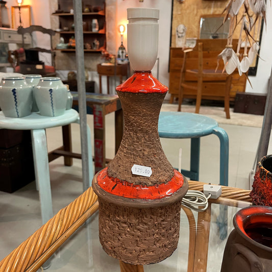 Retro bordlampe i keramik