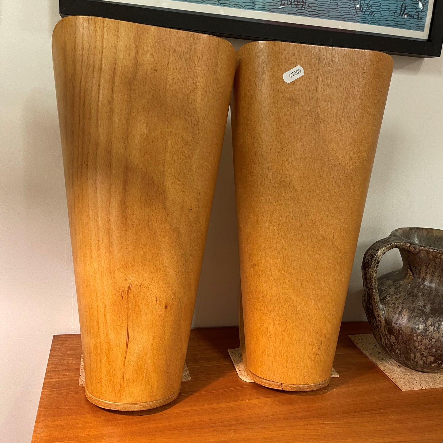egetræ design lamper