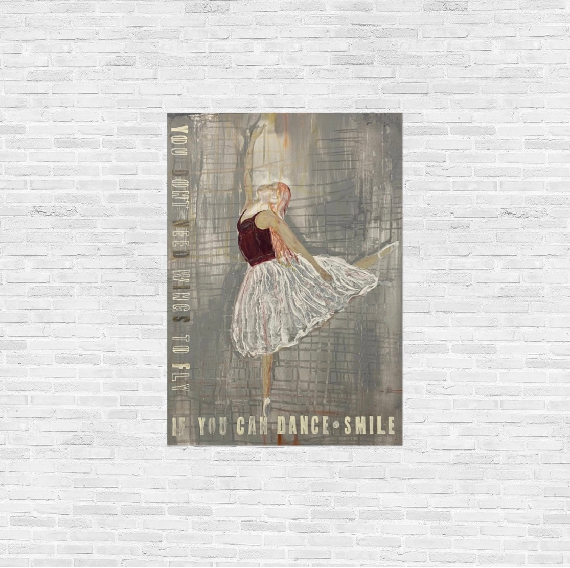 Poster “if you can dance”
