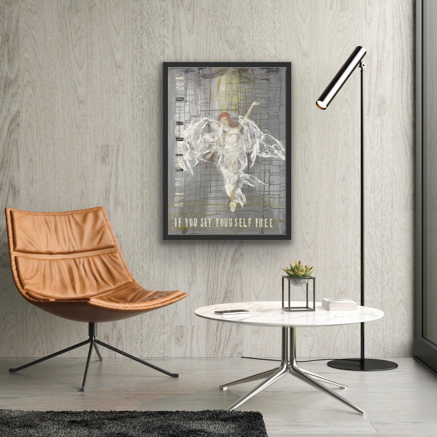 Poster “set your self free”
