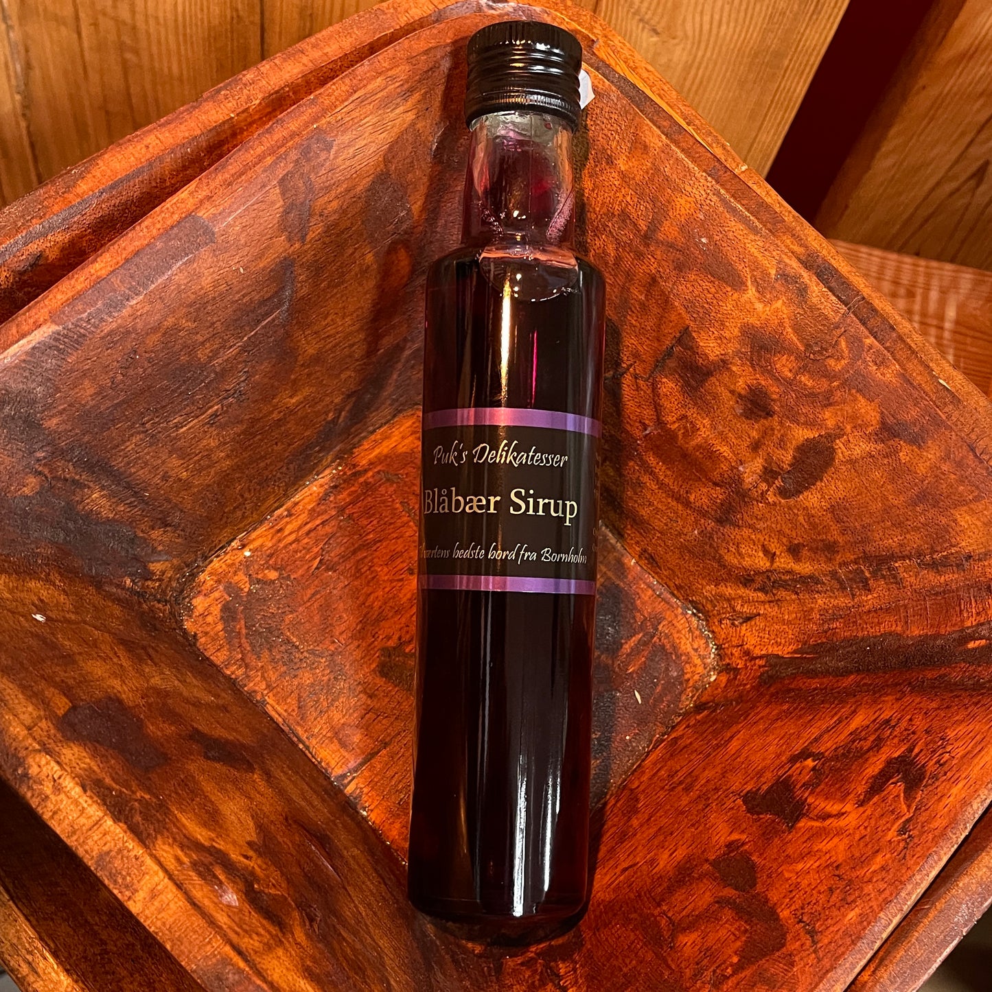 Blåbær sirup