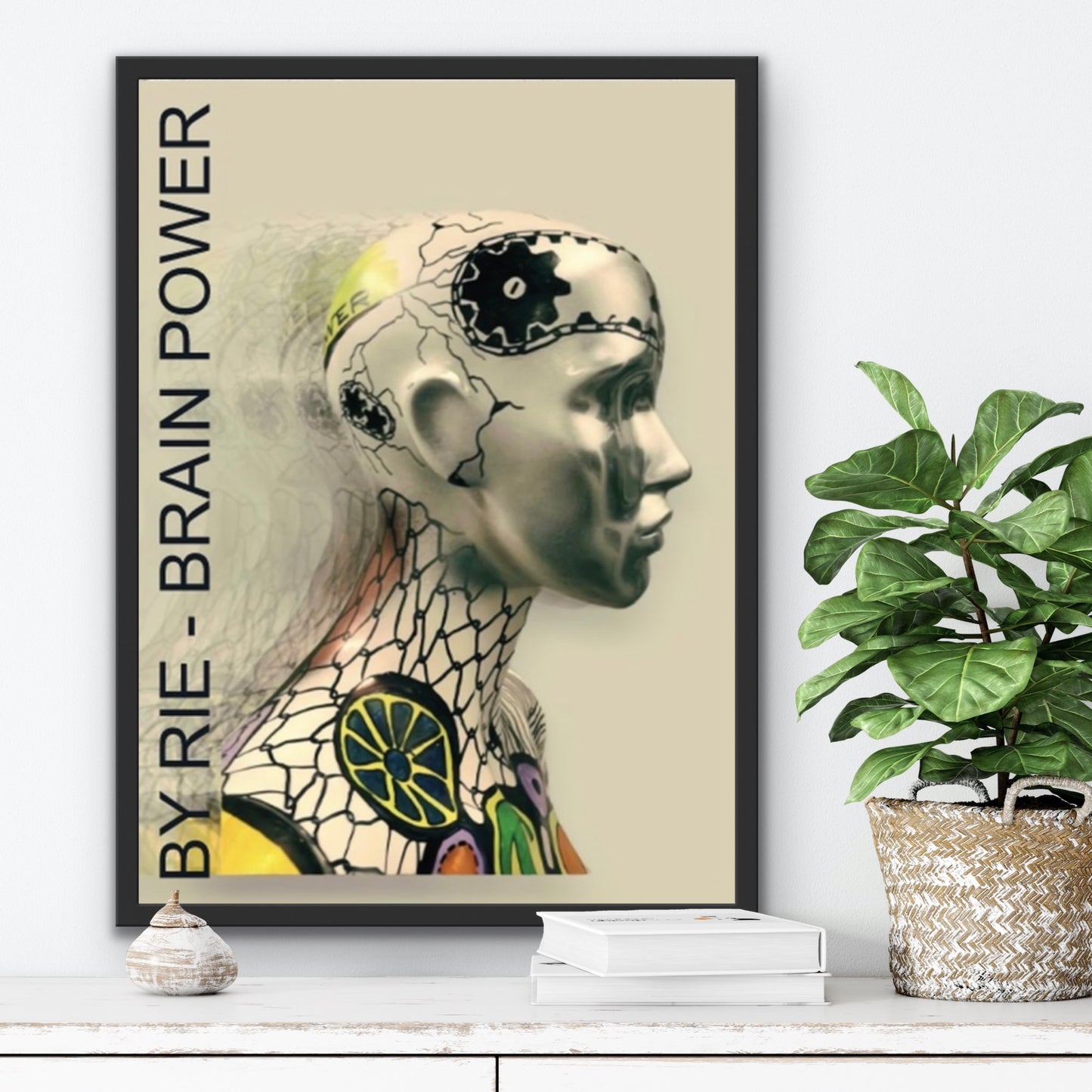 Poster “Brain Power (Vibrate)