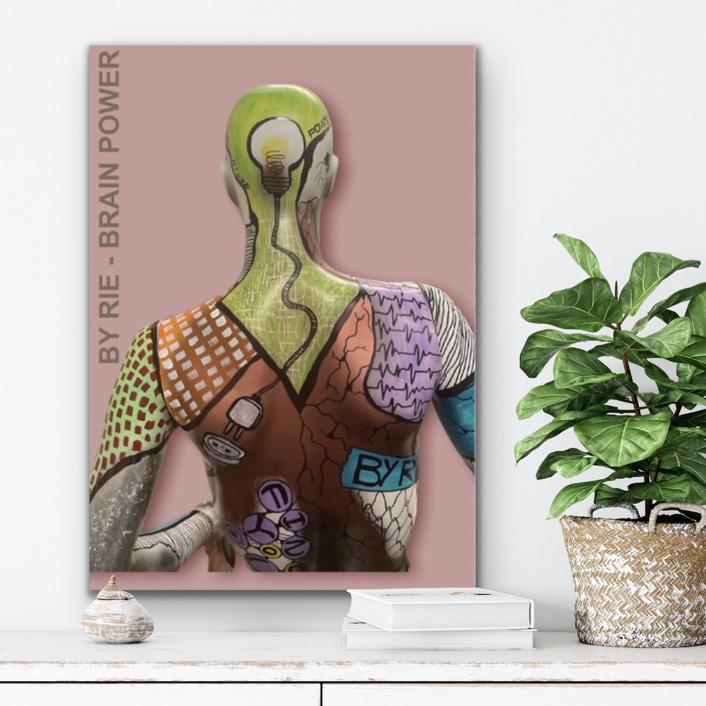 Poster “Brain Power (Pink)