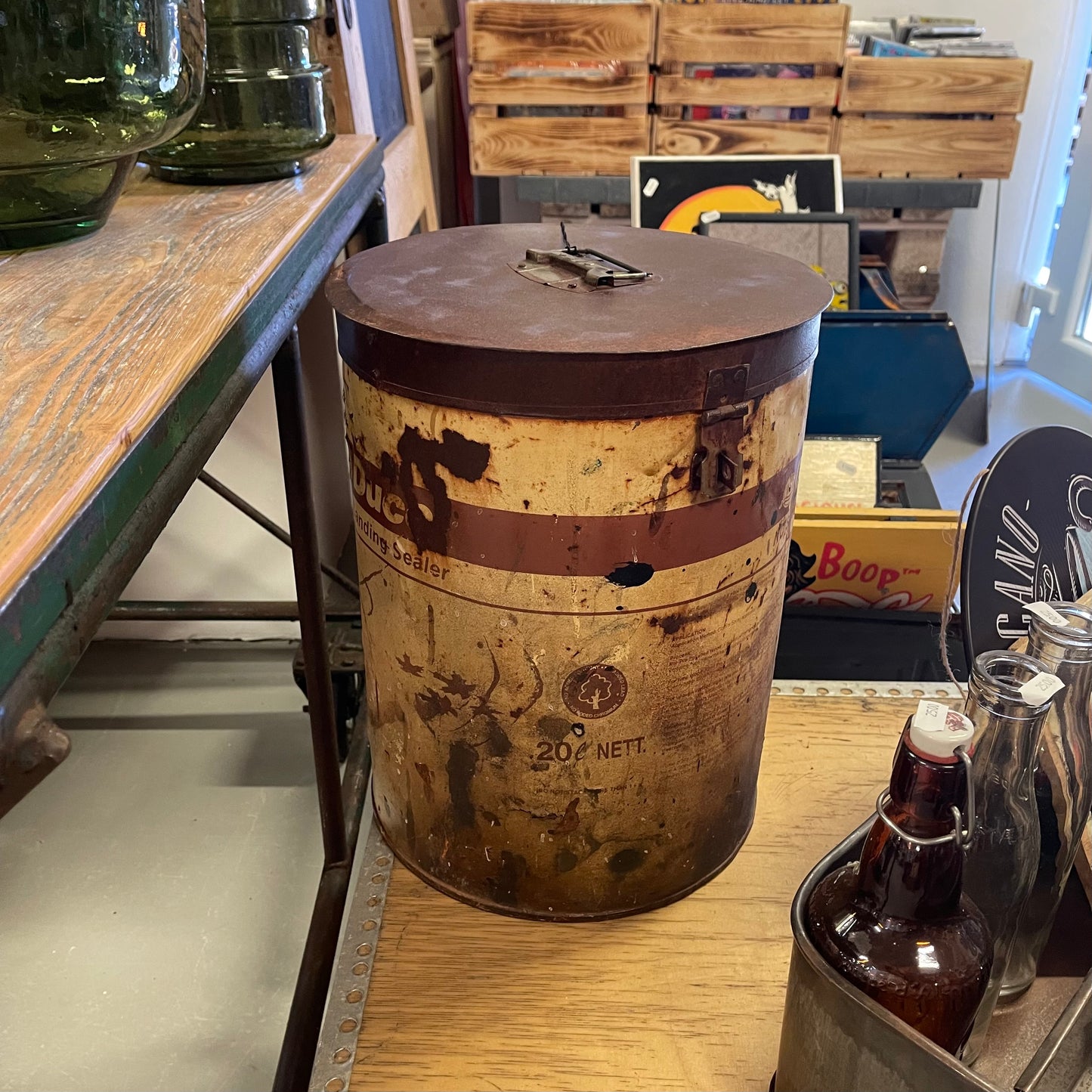 Kopi af Rustik beholder (spand) upcycled