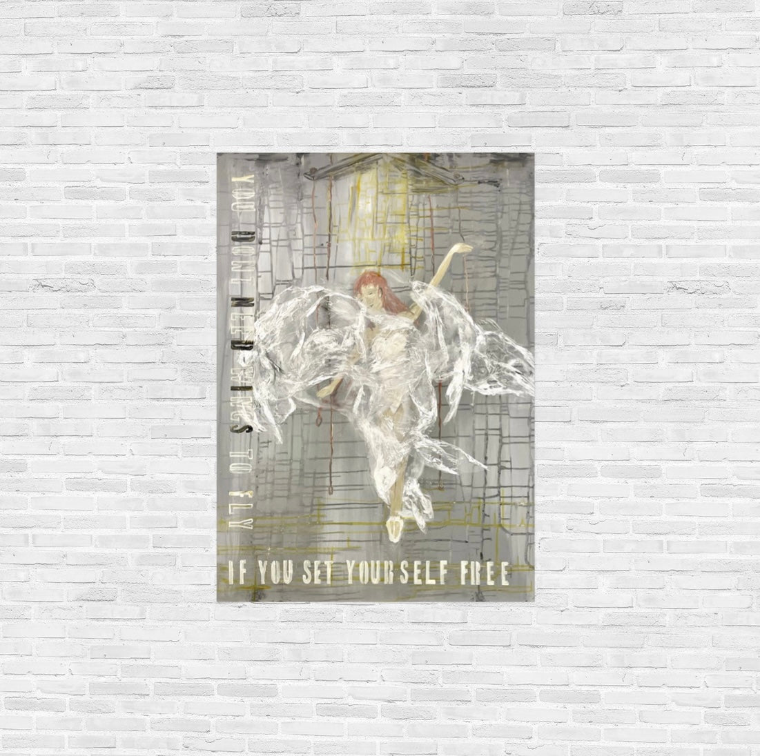 Poster “set your self free”