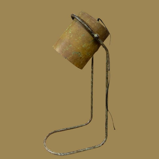 Metal retro bordlampe