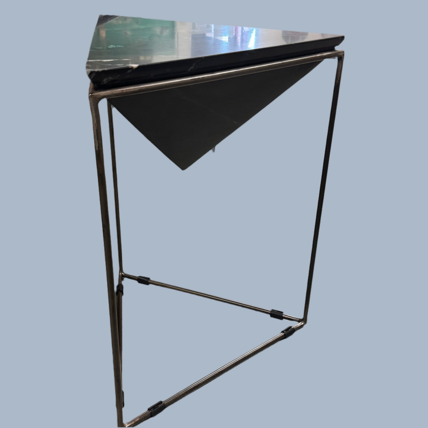 3D pyramide bord i marmor