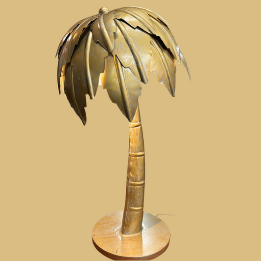 Palme bord lampe