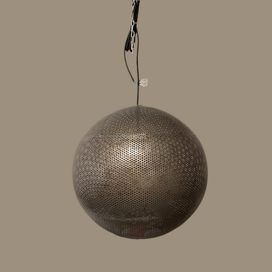 Rå fed metal loftlampe i metal