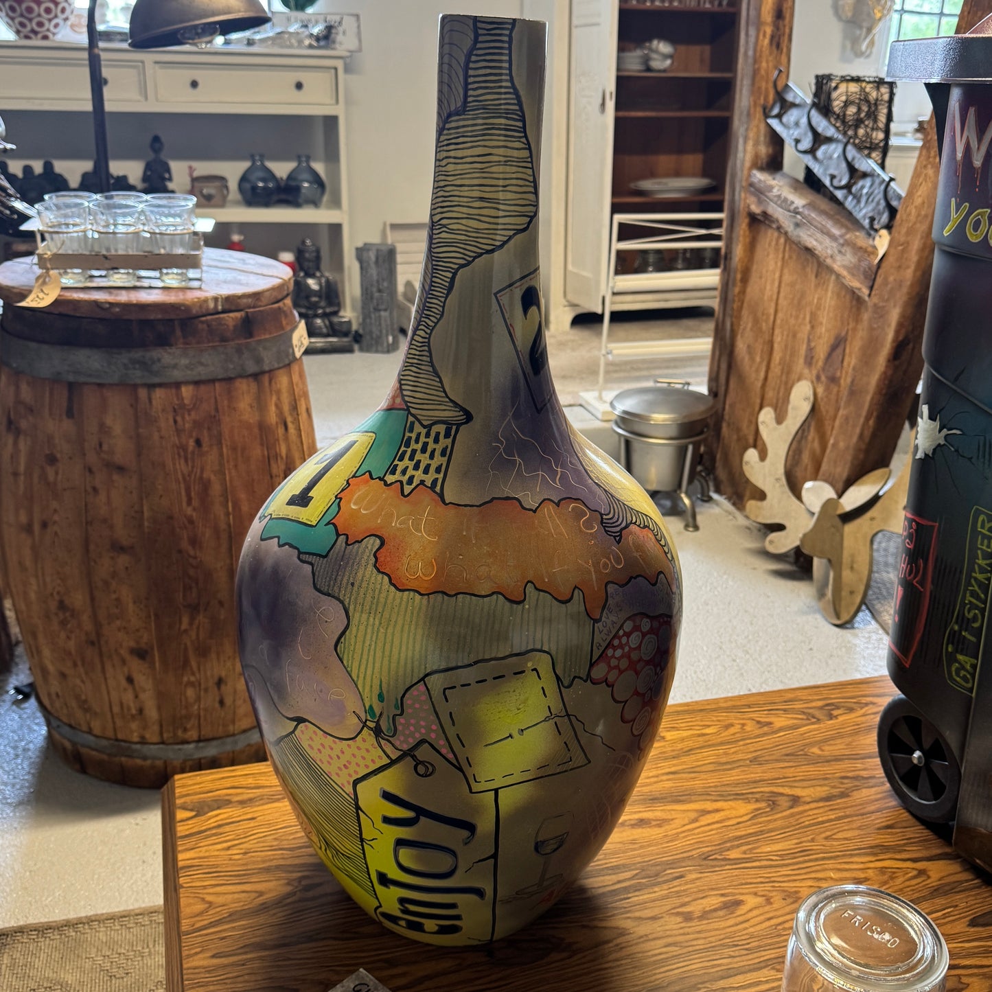 Unika gulv vase