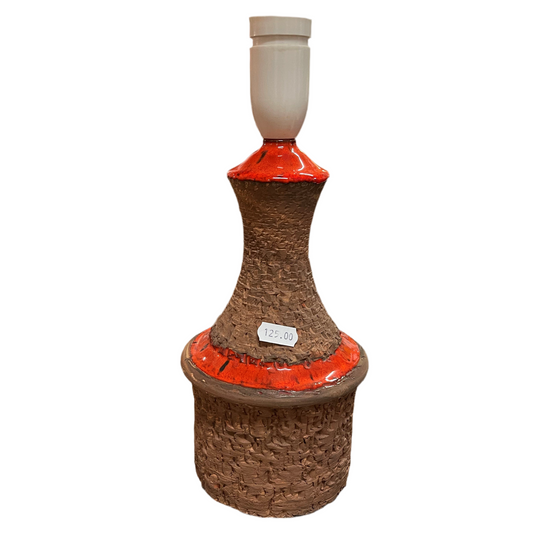 Retro bordlampe i keramik