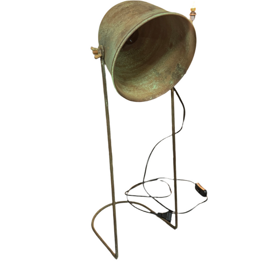 Retro metal lampe
