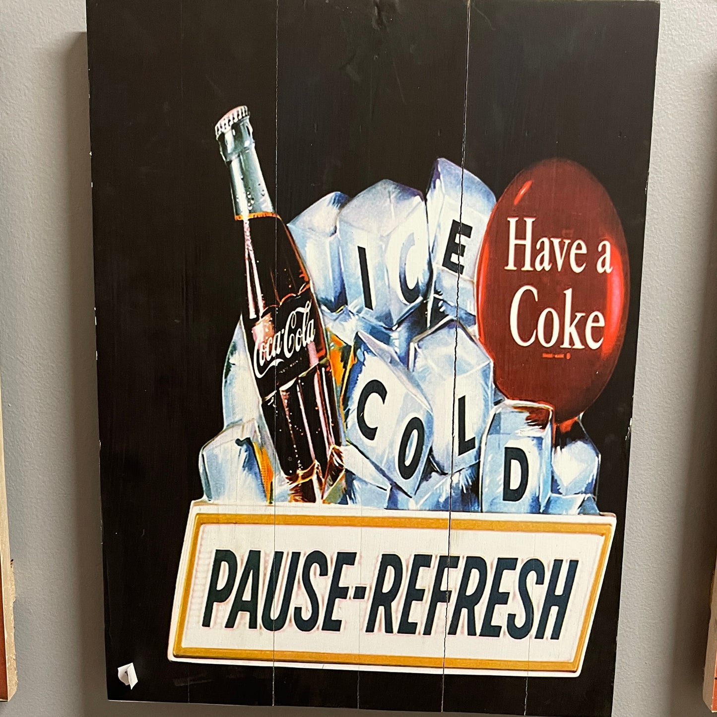 Coca cola skilt
