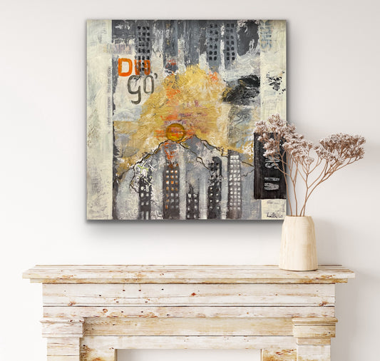 Maleri -verdenen op og ned